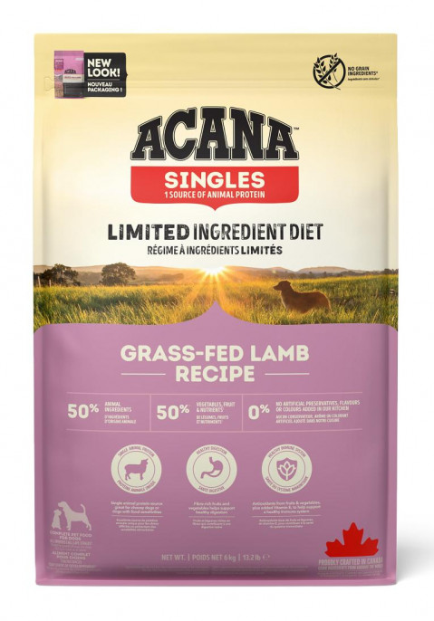 ACANA Singles Grass-Fed Lamb Updated Front 6kg EMEA APAC.jpg