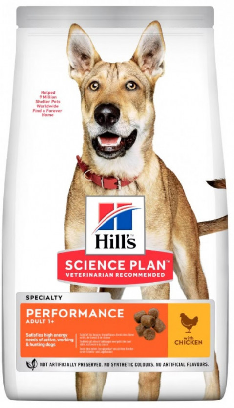 HILL'S Science Plan Canine Adult Performance Kurczak - sucha karma dla psa - 14 kg