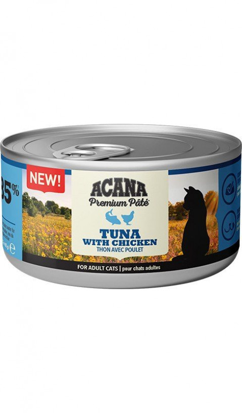 ACANA Premium Pâté Tuńczyk z kurczakiem - mokra karma dla kota - 85 g