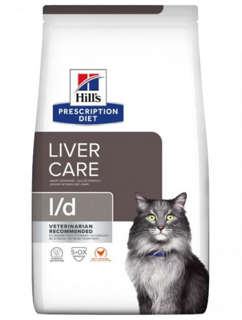 HILL'S Prescription Diet Liver Care - sucha karma dla kota - 1,5 kg