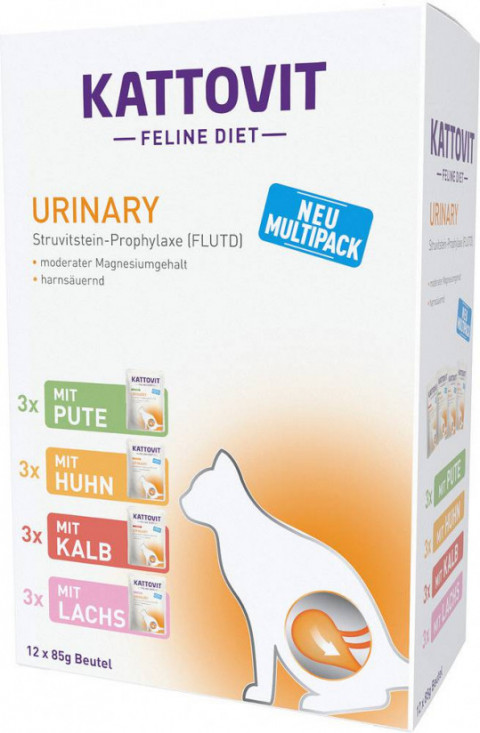 KATTOVIT Feline Diet Urinary - mokra karma dla kota - 12x85 g