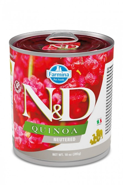  FARMINA N&D Quinoa Neutered Pork - mokra karma dla psa - 285 g