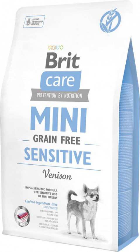 BRIT Care Grain-free Sensitive Venison - sucha karma dla psa - 2 kg