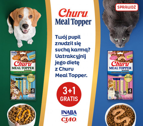 Inaba Meal Topper 3+1 gratis!