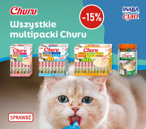 Multipacki Inaba Churu -15% taniej!