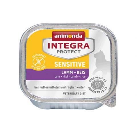 ANIMONDA Integra Protect Sensitive Jagnięcina z ryżem - mokra karma dla kota - 100g