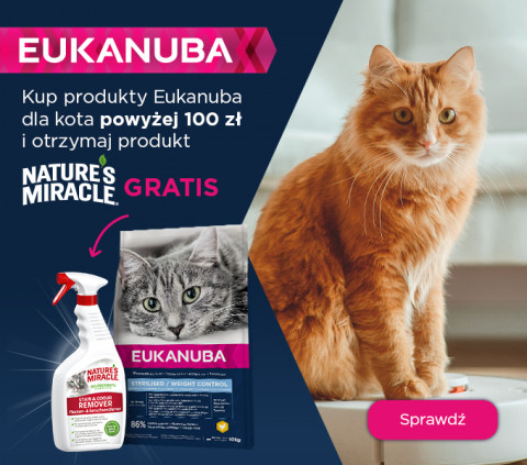 Kup karmę dla kota Eukanuba i odbierz gratis!