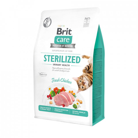 BRIT Care Grain-Free Sterilized Urinary - sucha karma dla kota - 400g