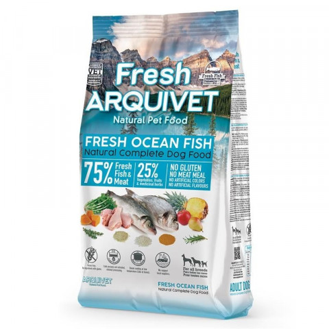 ARQUIVET Fresh Ryba Oceaniczna - półwilgotna karma dla psa - 10 kg