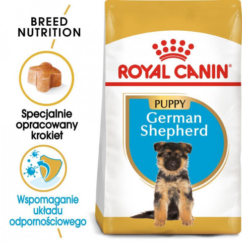 Royal Canin BHN German Shepherd Puppy - sucha karma dla szczeniąt rasy owczarek niemiecki - 12 kg