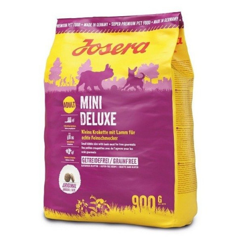 JOSERA MiniDeluxe - sucha karma dla psów dorosłych małych ras - 900 g