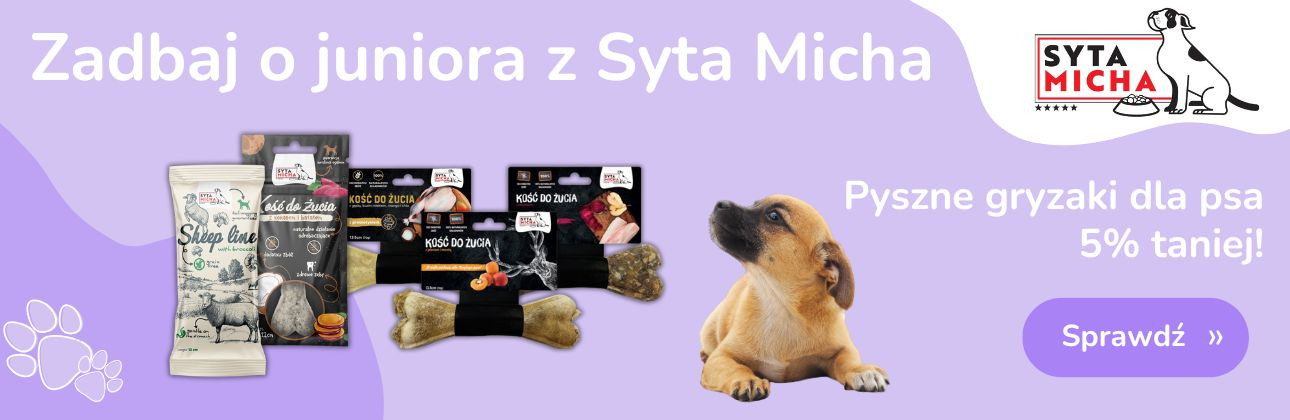 [KATEGORIA - Karma dla psa] Syta Micha promocja