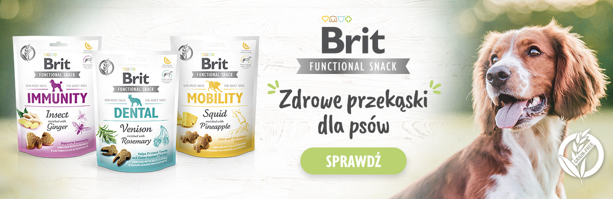 [KATEGORIA - Przysmaki dla psa] Brit