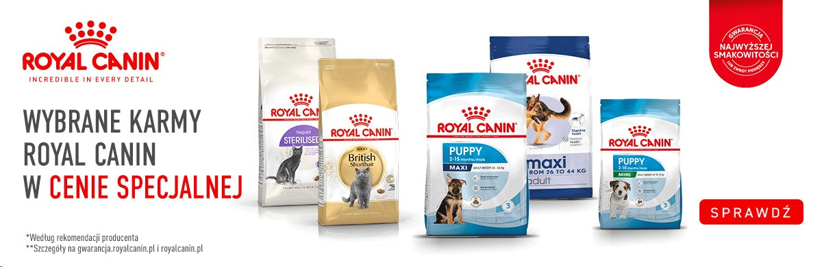 [KATEGORIA - Karma dla psa] Royal Canin promocja