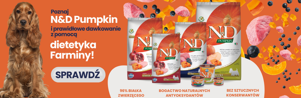 [PRODUCENT] Farmina N&D Pumpkin konsultacja