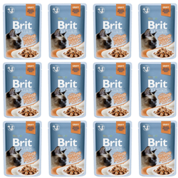 BRIT Premium with Turkey Fillets - mokra karma dla kota - 12x85 g